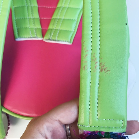 Light Up Holographic Shell Backpack - Picture 3 of 8